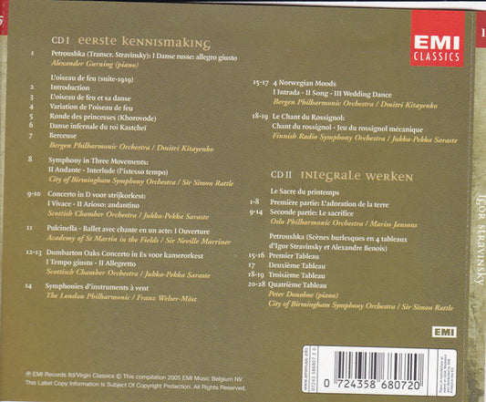 Igor Stravinsky : Igor Stravinsky (2xCD, Comp)