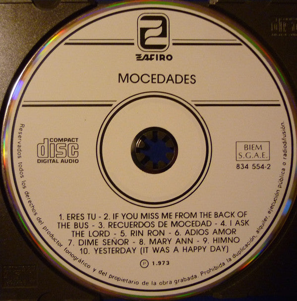 Mocedades : Mocedades (CD, Album, RE)