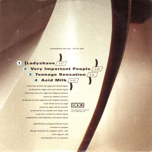 GusGus : A Sampler (CD, Promo, Smplr)