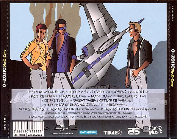 O-Zone (3) : DiscO-Zone (CD, Album)