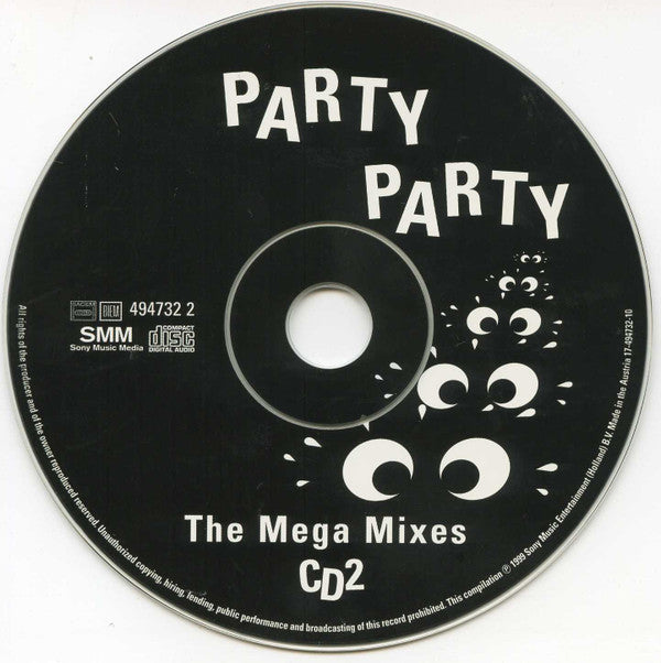 Various : Party Party - The Mega Mixes (2xCD, Comp)