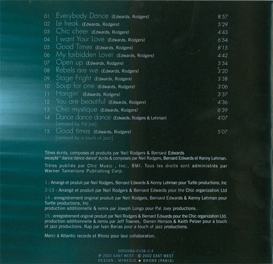 Chic : Ultimate Chic (CD, Comp)
