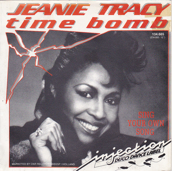 Jeanie Tracy : Time Bomb / Sing Your Own Song (7", Single)