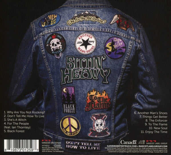 Monster Truck (2) : Sittin' Heavy (CD, Album, Dig)