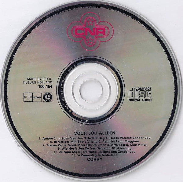 Corry Konings : Voor Jou Alleen (CD, Album)