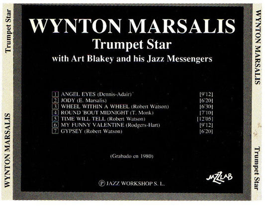 Wynton Marsalis : Trumpet Star (CD, Album, Comp)