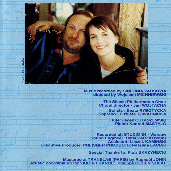 Zbigniew Preisner : Trois Couleurs: Bleu (Bande Originale Du Film) (CD, Album)