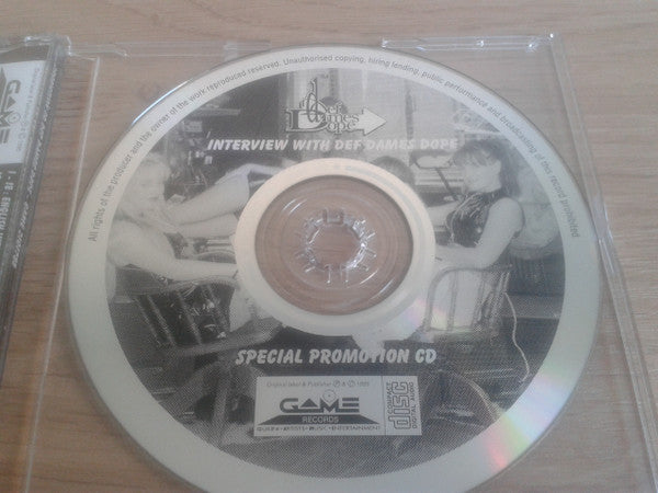 Def Dames Dope : Interview With Def Dames Dope (CD, Maxi, Ltd, Promo)