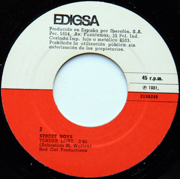 Street Boys : Some Folks (7", Single)