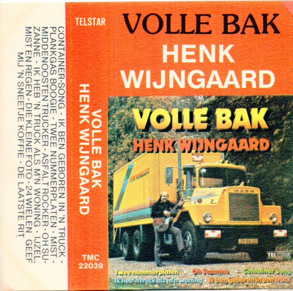 Henk Wijngaard : Volle Bak (Cass, Album)