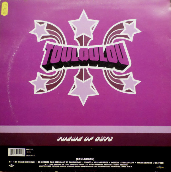 Touloulou : Theme Of Guts (12")