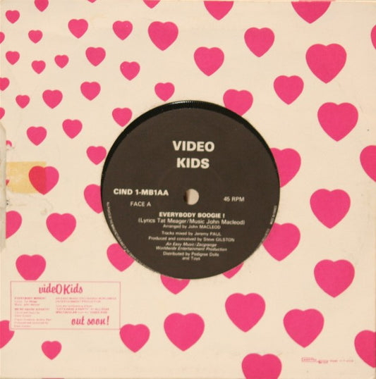 Video Kids (2) : Everybody Boogie ! (7", Single)