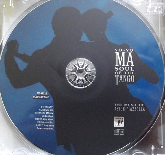 Yo-Yo Ma, Astor Piazzolla : Soul Of The Tango (The Music Of Astor Piazzolla) (CD, Album, Club)