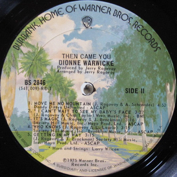Dionne Warwick : Then Came You (LP, Album)