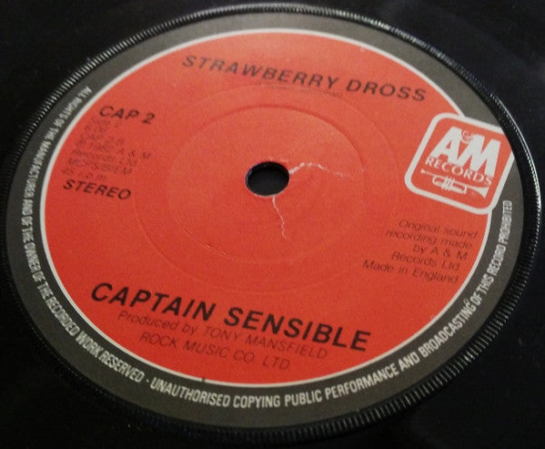 Captain Sensible : Wot! (7", Single)