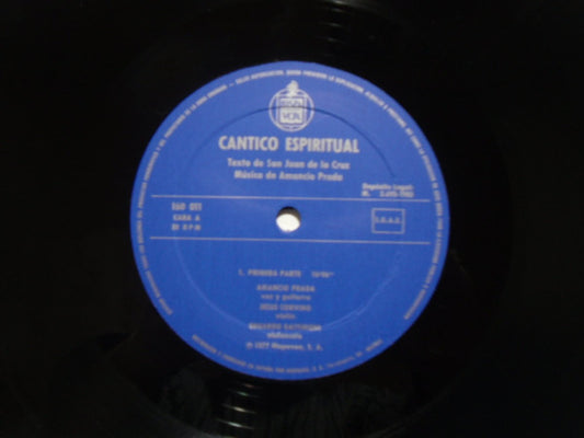 Amancio Prada : Cántico Espiritual (LP, Album, RE, Gat)