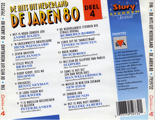 Various : De Hits Uit Nederland - De Jaren 80 (CD, Comp)