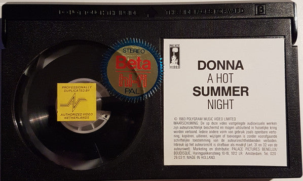 Donna Summer : A Hot Summer Night (Beta)