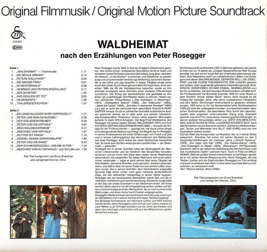 Ernst Brandner : Waldheimat (LP, Album)