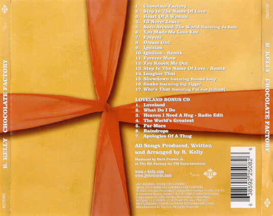 R. Kelly : Chocolate Factory (2xCD, Album, Ltd)