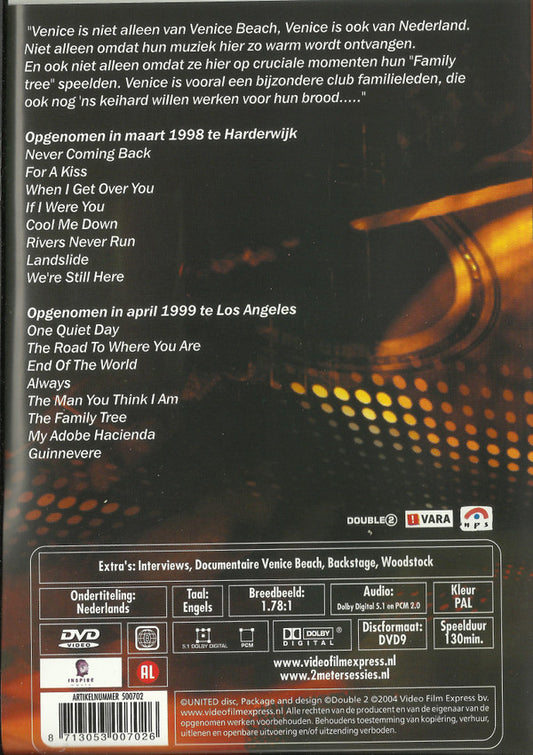 Venice (7) : 2 Meter Sessies (DVD-V, PAL, DVD)