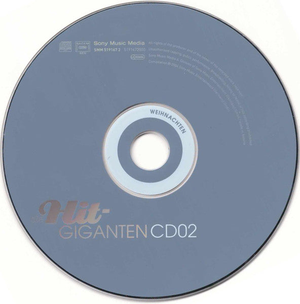 Various : Die Hit-Giganten Weihnachten (2xCD, Comp)
