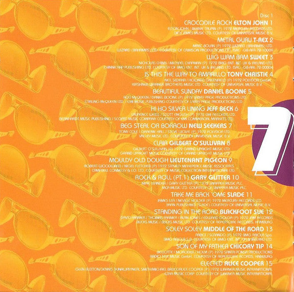 Various : Sounds Of The 70s - 72 (2xCD, Comp)