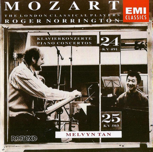 Wolfgang Amadeus Mozart, London Classical Players, Roger Norrington, Melvyn Tan : Piano Concertos No.24, K.491 & No.25, K.503 (CD, Album)