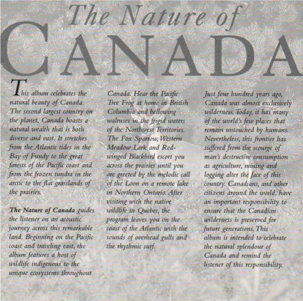 Dan Gibson : The Nature Of Canada (CD, Comp)