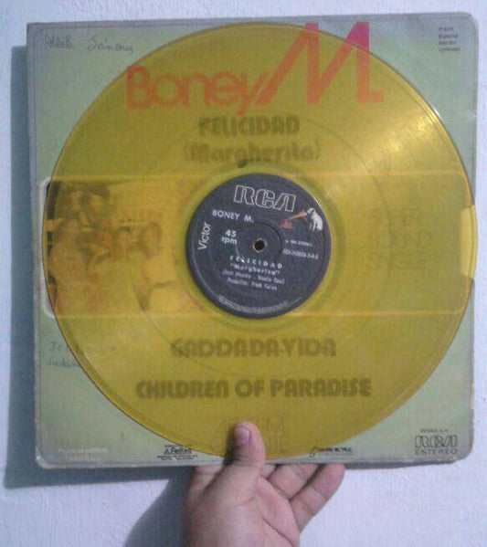 Boney M. : Felicidad (Margherita) (12", Maxi, Yel)