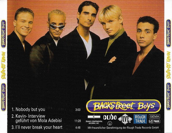 Backstreet Boys : Shape-CD Kevin (CD, Shape, Ltd)