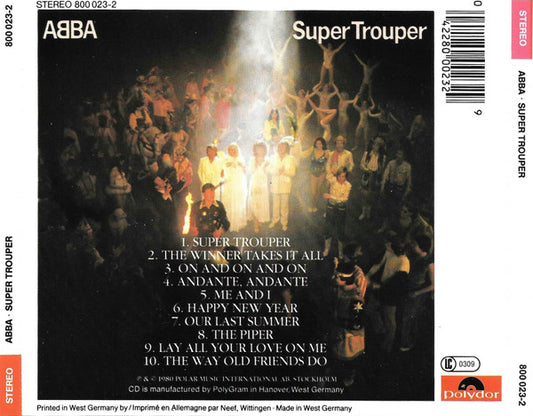ABBA : Super Trouper (CD, Album, RE)