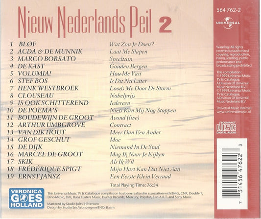 Various : Nieuw Nederlands Peil 2 (CD, Comp)