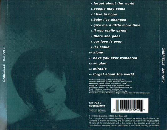 Gabrielle : Gabrielle (CD, Album)