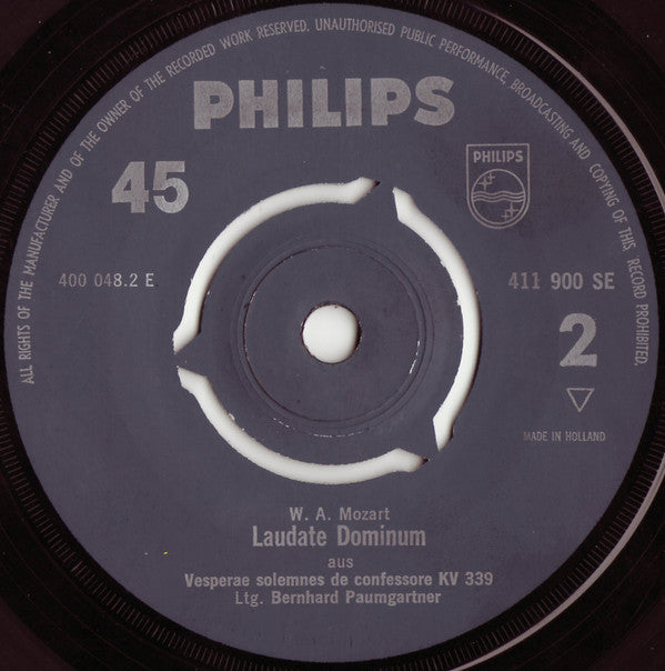 Wolfgang Amadeus Mozart : Ave Verum (7")