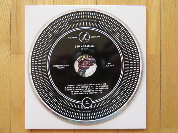 Ben Abraham : Sirens (CD, Album, Promo, Car)