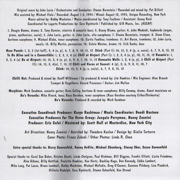 Various : Get Shorty (Original MGM Motion Picture Soundtrack) (CD, Comp)