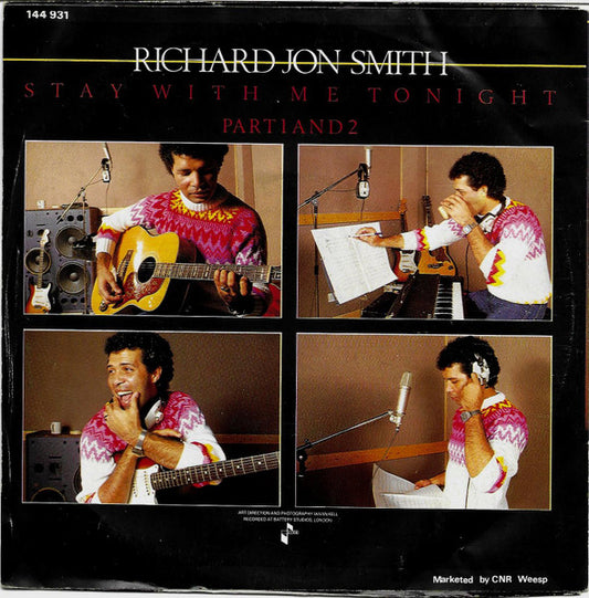 Richard Jon Smith : Stay With Me Tonight (7", Single)
