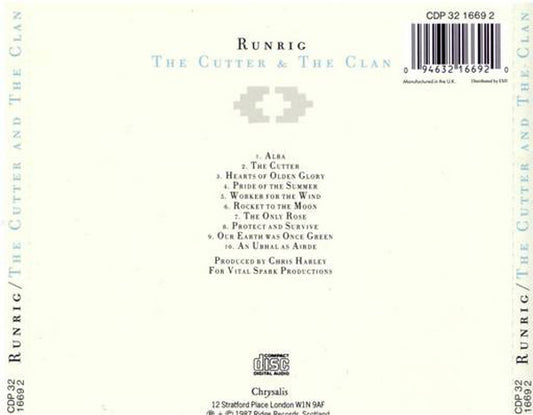 Runrig : The Cutter & The Clan (CD, Album, RE)