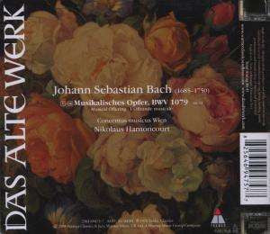 Johann Sebastian Bach, Concentus Musicus Wien, Nikolaus Harnoncourt : Musikalisches Opfer (CD, Album)