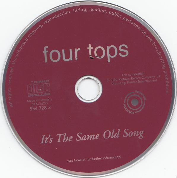 Four Tops : It's The Same Old Song (CD, Comp)