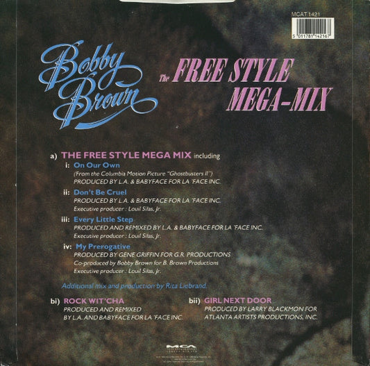 Bobby Brown : The Free Style Mega-Mix (12")