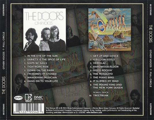The Doors : Full Circle + Other Voices (CD, Album, RE, RM + CD, Album, RE, RM + Comp, M/Pr)