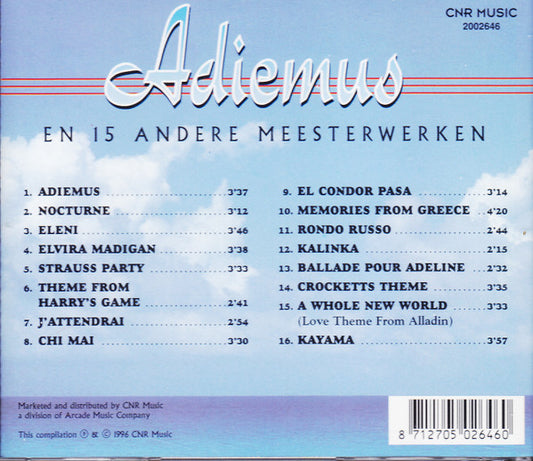 Various : Adiemus En 15 Andere Meesterwerken (CD, Comp)