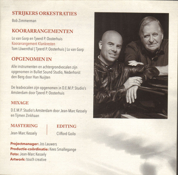 Huub Oosterhuis, Tjeerd P. Oosterhuis, Various : Om Liefde (CD, Album)