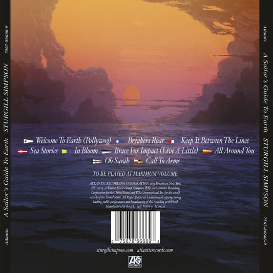 Sturgill Simpson : A Sailor's Guide To Earth (CD, Album)