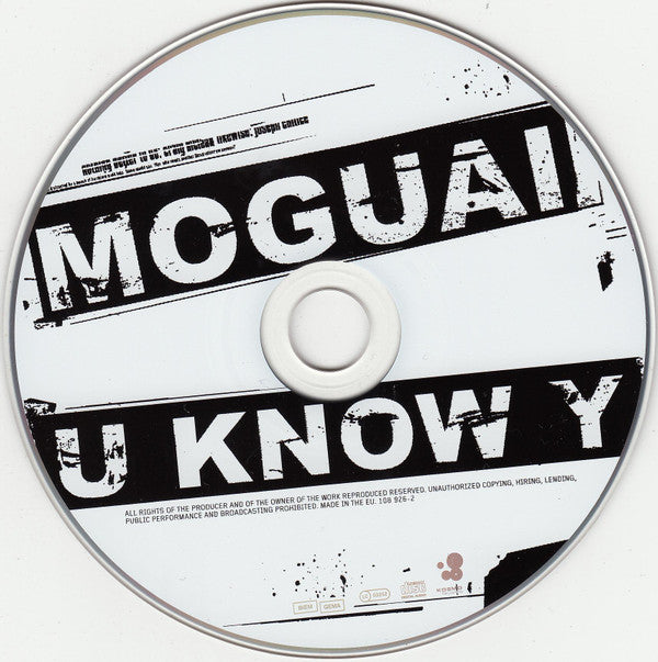 Moguai : U Know Y (CD, Maxi)