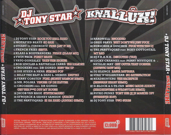 DJ Tony Star : Knallûh! (CD, Mixed)