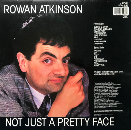 Rowan Atkinson : Not Just A Pretty Face (LP, Album)