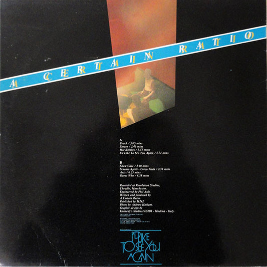 A Certain Ratio : I'd Like To See You Again (LP, Album)
